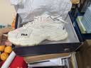 斐乐（FILA）蕨草鞋FERN女鞋运动鞋户外老爹鞋休闲鞋厚底 桦树棕/珍珠色-BS 36.5 实拍图