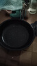 【亏本清仓】韩式麦饭石色不粘锅平底锅铁锅电磁炉不带盖 黑色小煎锅 16cm 实拍图