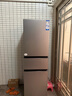 海尔（Haier）「真省电」217L三门小冰箱黑金净化一级能效风冷无霜星辉银BCD-217WGHC3E9S9 实拍图