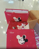迪士尼（Disney）婴儿衣服0-6个月新生儿礼盒春夏秋冬季宝宝满月见面礼待产包A类 福气米奇红26件套四季款 礼盒装 66cm (建议0-5个月) 实拍图