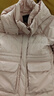 波司登25年羽绒服女士冬季90绒加厚脱卸帽修身中长款休闲百搭外套 实拍图