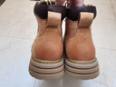 Dickies马丁靴男靴2025秋冬百搭靴子男女情侣大黄靴加绒厚底增高鞋工装靴 57土黄 41 【偏大一码，适合运动鞋42】 实拍图