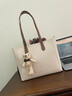 viney牛皮包包女包大容量托特包轻奢斜挎单肩包生日圣诞礼物送女生女友 实拍图