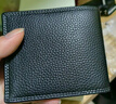 七匹狼男士钱包加厚短款钱夹加宽加大容量真皮横竖款牛皮夹带拉链位软皮 横款加厚款 实拍图
