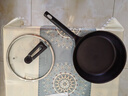 九铸金标立盖26cm深煎锅铸铁锅平底锅无涂层不粘锅燃气灶电磁炉煎炒锅 实拍图