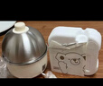 小熊（Bear） 煮蛋器 小型家用电蒸锅智能定时不锈钢蒸蛋器自动断电蒸锅鸡蛋羹迷你鸡蛋器易操作 单层 【旋钮定时+304不锈钢】ZDQ-B07C3 实拍图