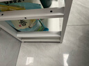 立太厨房置物架落地多功能切菜桌子工作台多层微波炉锅具收纳架窄边柜 多人选购-三层长100宽40高80 【加厚30mm台面】台面可剁骨 实拍图