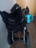 鱼跃(yuwell)电动轮椅车D210B老人折叠轻便残疾人智能代步铅酸电池 实拍图