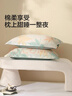 水星家纺枕套全棉枕头套100%纯棉精梳棉枕头罩一对装双人家用48x74cm 实拍图