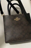蔻驰女包包奢侈品大牌托特斜挎包手提琴谱包 【保税仓】CBQ34IMXAQ 实拍图