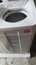 扬子中国扬子集团洗衣机 半自动大容量30KG家用双桶双缸洗衣机脱水双筒 50公斤【洗40KG+ 脱10KG】双不锈钢双筒 双缸 实拍图