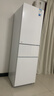 美的（Midea）219升三门冰箱白色租房家用客厅小型冰箱中门软冷冻节能省电低音MR-230TE  实拍图