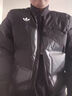 adidas轻薄拒水保暖秋冬通勤穿搭鸭绒羽绒服男女阿迪达斯三叶草   黑色(推荐男生选大一码)   3XL 实拍图