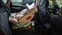 初婴贝儿童安全座椅汽车用0-4-12岁婴儿宝宝车载可坐可躺i-Size通风加热 豪华版金+175°躺+支撑腿+遮阳棚 实拍图