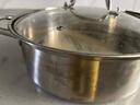 荣事达（Royalstar）火锅专用锅304不锈钢火锅汤锅清汤盆燃气电磁炉通用30cm 实拍图