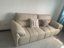 林氏家居真皮沙发客厅轻奢高级感2026新款钢琴键沙发头层牛皮家具PS060 【加厚头层牛皮】柔沙色 2.45米 实拍图