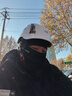 洛克兄弟（ROCKBROS）保暖头套加绒摩托电动自行车全脸骑行面罩秋冬季防风围脖帽子男女 秋冬薄抓绒款-骁卫黑 实拍图