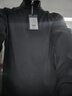 布先生春秋长袖t恤男秋装时尚潮流纯色立领男装上衣 BT3773易穿搭 黑色 M (170) 实拍图
