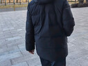 波司登25年冬季羽绒服90绒男士修身中长款加厚脱卸帽保暖百搭送礼外套 实拍图