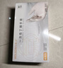 乌斯京（WOLSGIN）一次性手套丁腈手套100只中码橡胶食品级加厚耐用厨房防护丁晴白 实拍图