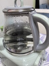 北鼎（Buydeem）养生壶全玻璃烧水壶自营多功能炖煮壶煮茶壶一体办公室家用恒温壶电热水壶1.2L FK571浅杉绿+茶篮 实拍图