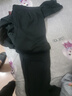 361°运动裤子女秋冬季跑步宽松加绒休闲裤直筒长裤卫裤662444701D 实拍图