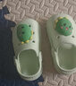 牧童儿童拖鞋夏男宝宝洞洞鞋软底女童卡通洗澡婴幼儿家居鞋奶狮黄130 实拍图