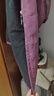 西蒂兰加绒罩衣女长袖围裙冬季厨房家用防水防油加厚保暖反穿衣工作服男 紫粉色暗花款 2XL【推荐140-180斤】 实拍图