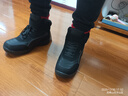 谊嘉宝雪地靴男冬季加绒保暖男鞋休闲鞋防水东北棉鞋防滑户外登山旅游鞋 黑色 加绒 44 加绒加厚，建议拍大一码 实拍图