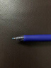 uni三菱 uni-ball UMN-105按动蓝色中性笔高颜值0.5mm蓝笔签字笔商务学生考试水笔水性笔套装 5支 实拍图
