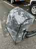 OEMG婴儿车防雨罩口袋车遛娃神器雨罩童车户外防飞沫遮挡雨棚保暖冬季 溅加长全包围黑边-遛娃车通用款雨罩 实拍图