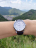 帝兹（DiziziD）学生考试专用手表中高考公务员考研男女指针夜光防水机械走时 扫秒走时丨白面皮带 无日历-男 实拍图