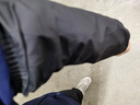 巢极佳品皮革袖套防水防油工作袖套劳保厨房女士套袖黑色加厚软皮PU护袖筒 实拍图