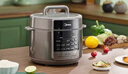 美的（Midea）饺子王电压力锅6L家用电锅全自动智能预约饭煲无水焗双胆开盖火锅高压锅MY-E6910(6-8人)京东自营 实拍图