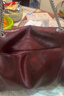 CHARLES&KEITH大容量纯色链条邮差包单肩腋下包包女包婚包新年礼物CK2-20271514 Burgundy葡萄酒红色 大包 实拍图