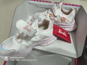 芭比（Barbie）儿童春秋单里老爹鞋女童小学生跑鞋运动休闲鞋DA6937 粉 34 实拍图