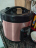 扬子电饭煲家用迷你小电饭锅1-2人老式2-3人老人用米饭锅4-5人蒸煮一体带蒸笼蒸米饭 浅棕色 5L 加厚黑晶不沾内胆【4-8人】 实拍图