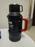 慕馨（moosen）保温保冷壶杯大容量316不锈钢便携车载水壶户外旅行壶热水壶瓶 黑色3200ml【背带+长茶隔】 实拍图