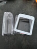 正泰（CHNT）防水盒防溅盒 86型暗装防水开关插座面板 卫生间塑料防水壳 透明款暗装NEH1-10300A 实拍图