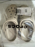 卡骆驰（CROCS）洞洞鞋贝雅男鞋女鞋轻便耐磨一脚蹬拖鞋休闲鞋|10126 卵石色-2V3 36 /37(220mm) 实拍图