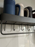 美厨（MAXCOOK）厨房置物架 吸盘式挂架免打孔调料架调味架壁挂带杆40cm MCZW8623 实拍图