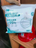 【独立100片】医用口罩透气口罩加宽耳带三层防护面罩防晒防花粉 （限时福利）蓝色100只/1袋 实拍图