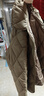 春秋季轻薄款女士新款小棉袄短款纯色翻领薄款外套棉衣女百搭棉服 卡其 4XL 建议125-140斤 实拍图