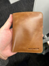 波斯丹顿男士钱包短款头层牛皮学生折叠多卡位卡包韩版手拿钱夹男 实拍图