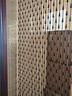 祺灵（QL)桃木葫芦门帘客厅过道卧室门帘卫生间水晶珠帘隔断帘免打孔  21条0.81米高 财至 实拍图