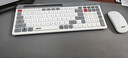 宏碁（acer）无线蓝牙键鼠套装 充电鼠标键盘 手机电脑ipad平板通用 键鼠套装 卡槽支架 OKR215灰白 实拍图