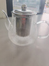 葫仙玻璃泡茶壶耐热耐高温加厚玻璃壶办公家用电陶炉煮茶壶水壶 600ml单壶 实拍图