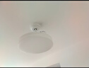 欧普照明（OPPLE）风扇灯客厅餐厅卧室简约带LED风扇 高显色隐形升级风量吊扇灯 全光谱42寸黑色68瓦智控 实拍图