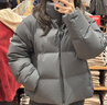优衣库女装无缝羽绒短茄克/老爸评测外套夹克25秋冬478578 07 青灰色 M /160/84A 实拍图