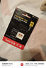 闪迪（SanDisk）256GB TF(MicroSD)内存卡 4K极速金卡A2 V30 U3行车记录仪 运动相机无人机 监控存储卡 读190MB/s 实拍图